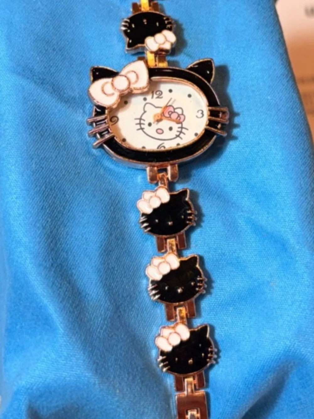 Hello Kitty Watch - New, Black Color, 8” #206501298687